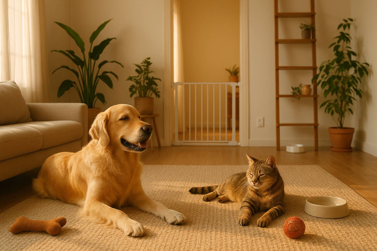 Cómo enseñar a tu perro a convivir con gatos sin conflictos