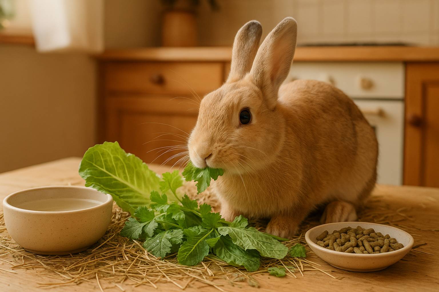 Cómo preparar una dieta equilibrada para conejos domésticos