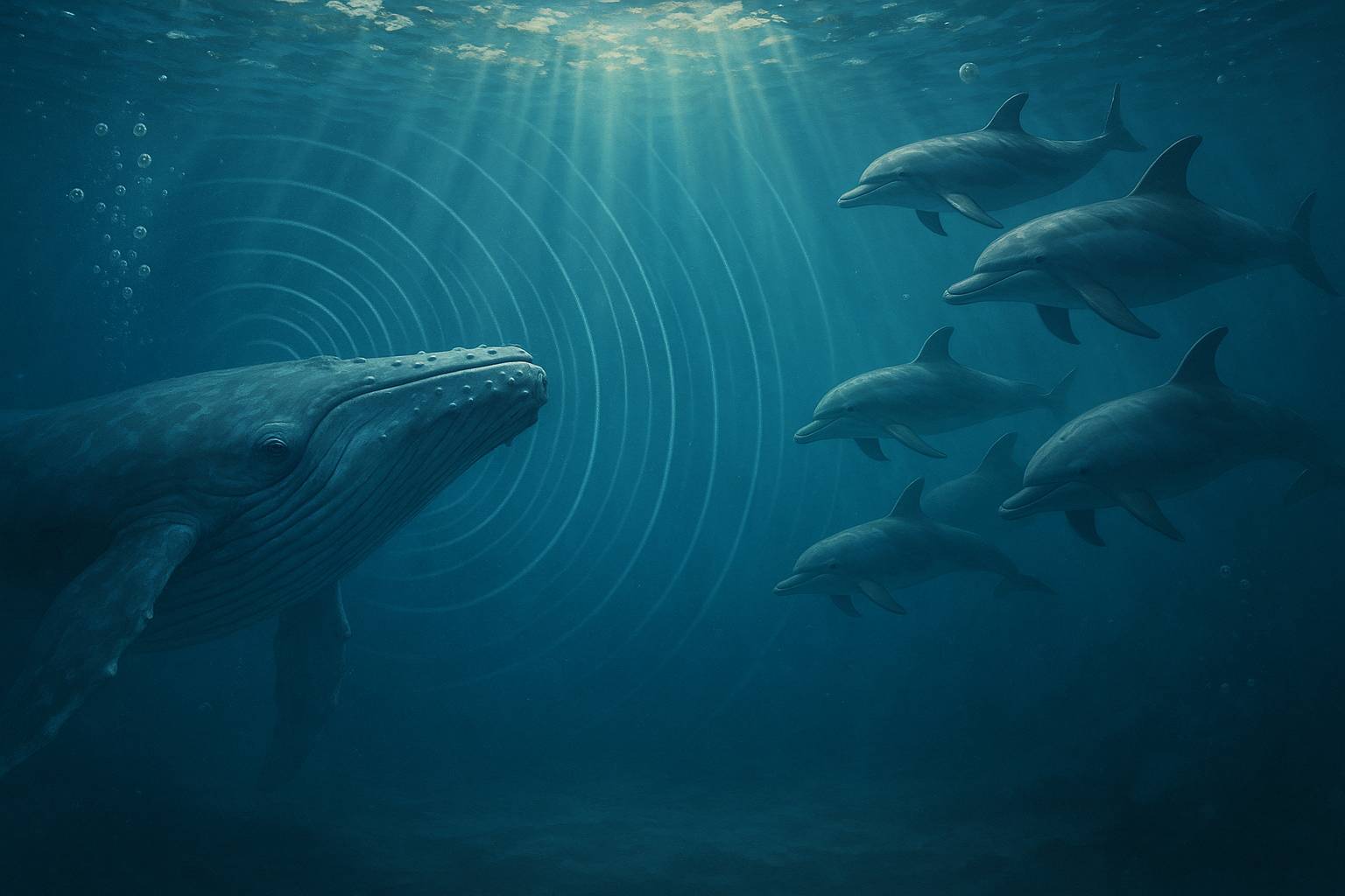 Cómo se comunican los cetáceos mediante sonidos complejos